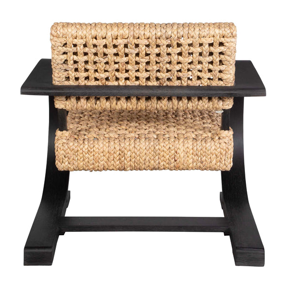 Uttermost Rehema Black Accent Chair