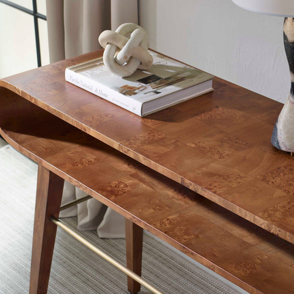 Uttermost Ledger Mid-Century Console Table