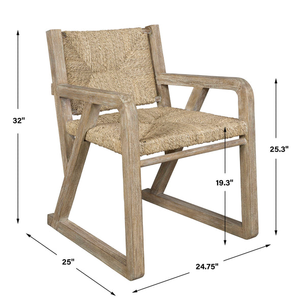 Uttermost Chatham Seagrass Dining Chair