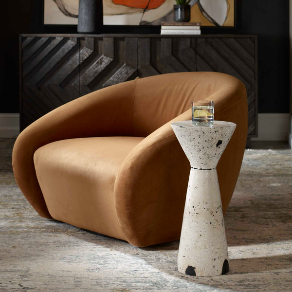 Uttermost Lenora Stone Drink Table