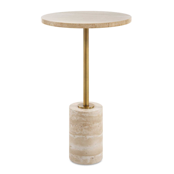 Uttermost Malya Travertine Accent Table