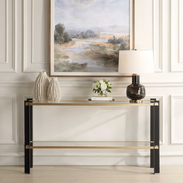 Uttermost Cunene Contemporary Console Table