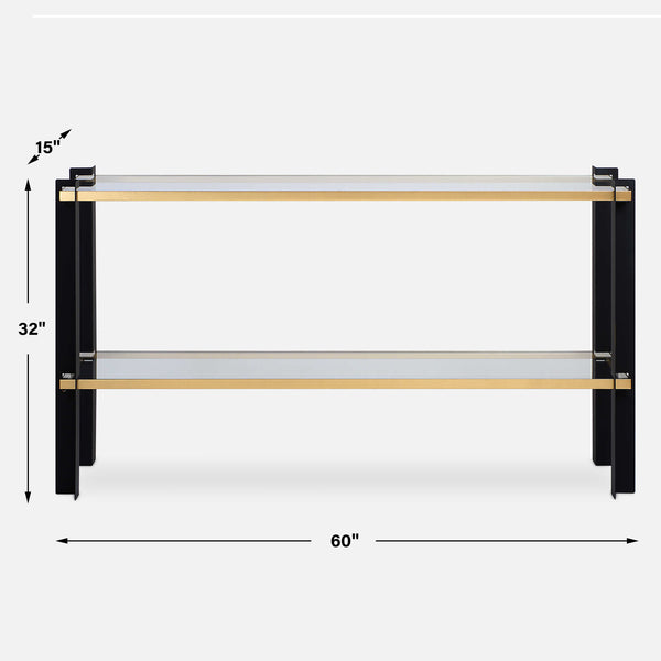 Uttermost Cunene Contemporary Console Table