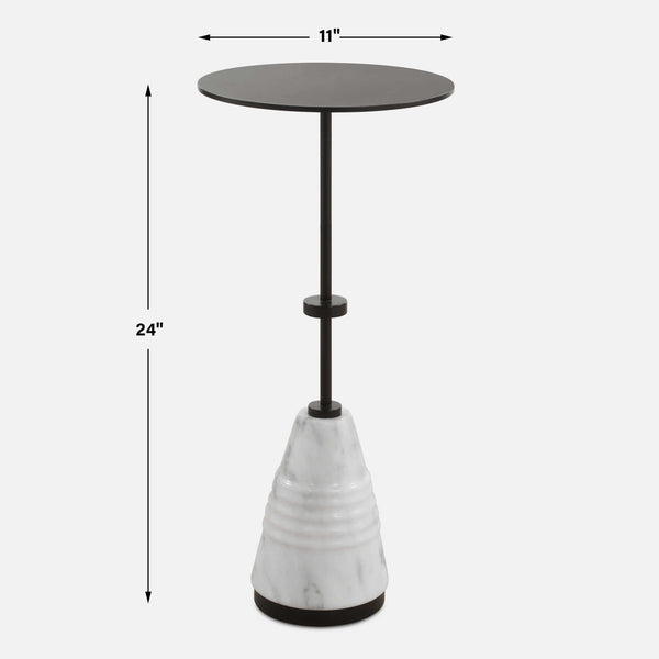 Uttermost Kincaid Metal Drink Table