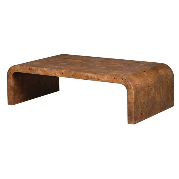 Uttermost Carraway Burl Wood Coffee Table