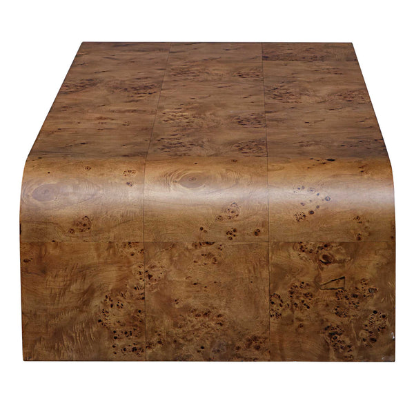 Uttermost Carraway Burl Wood Coffee Table