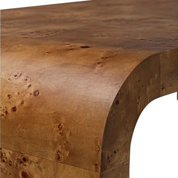 Uttermost Carraway Burl Wood Coffee Table