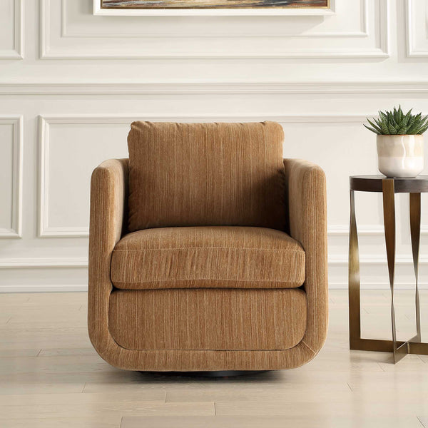 Uttermost Abound Ginger Swivel Chair