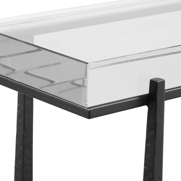 Uttermost Midas Bronze Accent Table