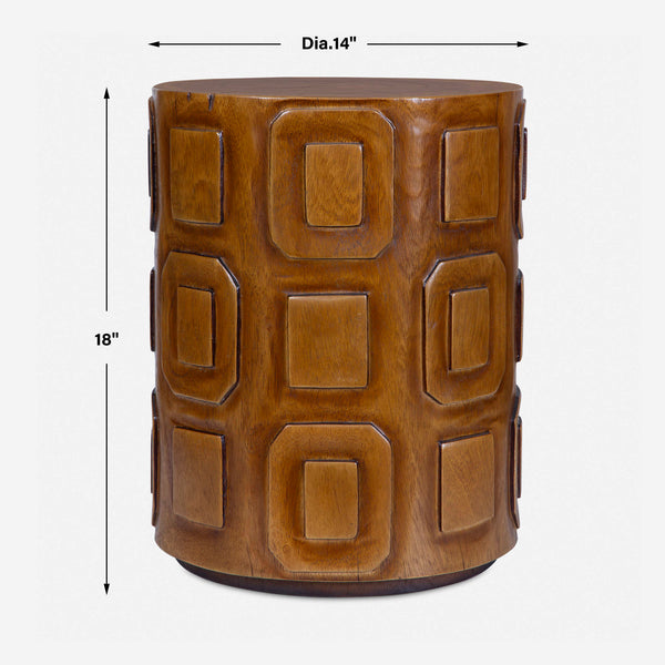 Uttermost Alson Geometric Accent Table