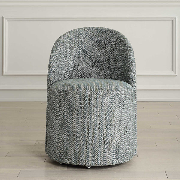 Uttermost Roll With It Teal Dining Chair