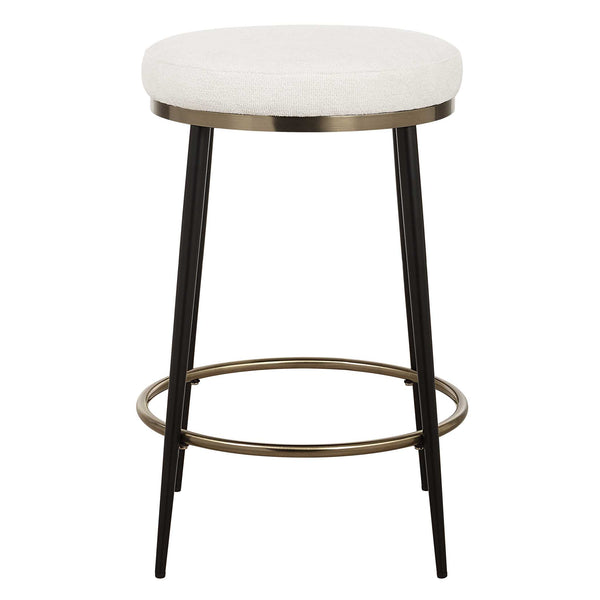 Uttermost Ensemble Cream Counter Stool