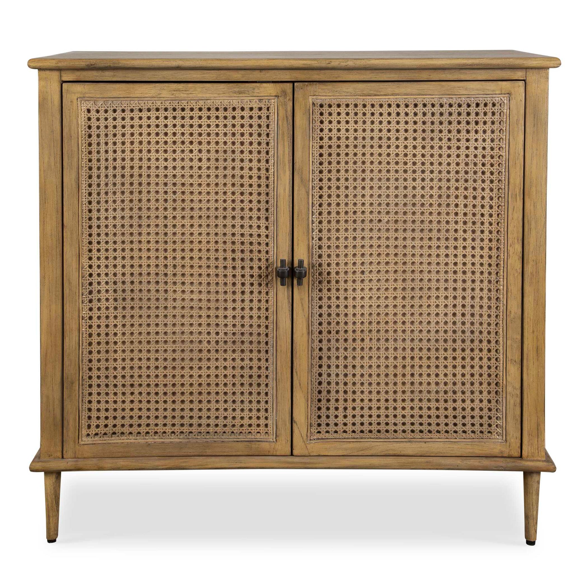 Uttermost Coast 2 Door Rattan Cabinet