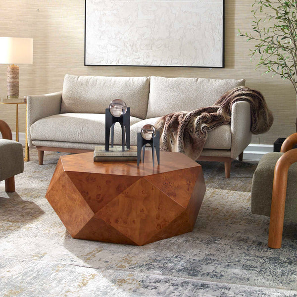 Uttermost Hughes Geometric Coffee Table