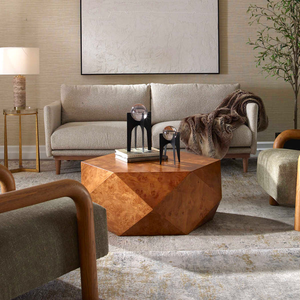 Uttermost Hughes Geometric Coffee Table