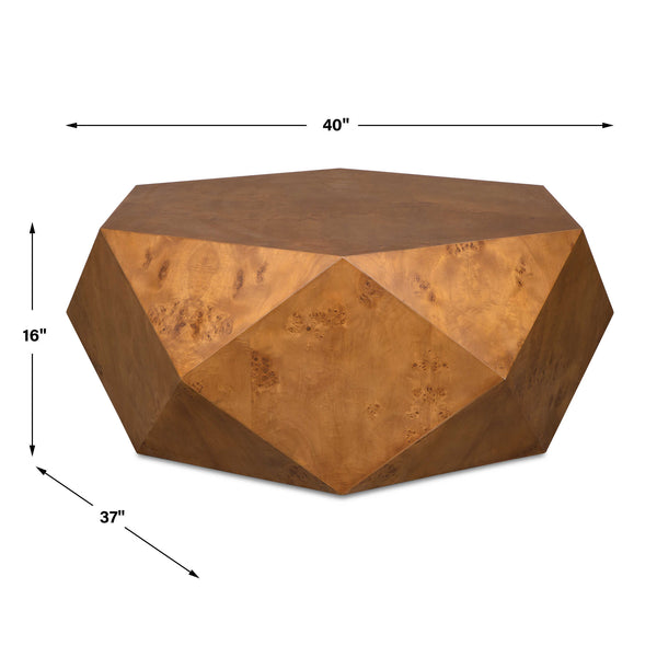 Uttermost Hughes Geometric Coffee Table