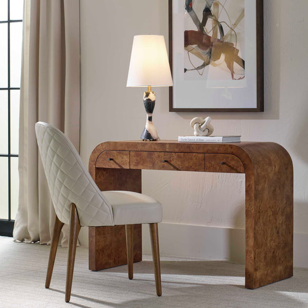 Uttermost Rocco Mappa Burl Desk