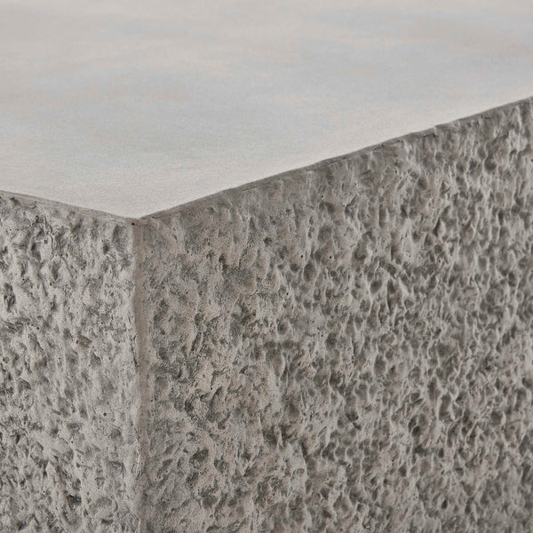 Uttermost Hesston Outdoor Concrete Coffee Table