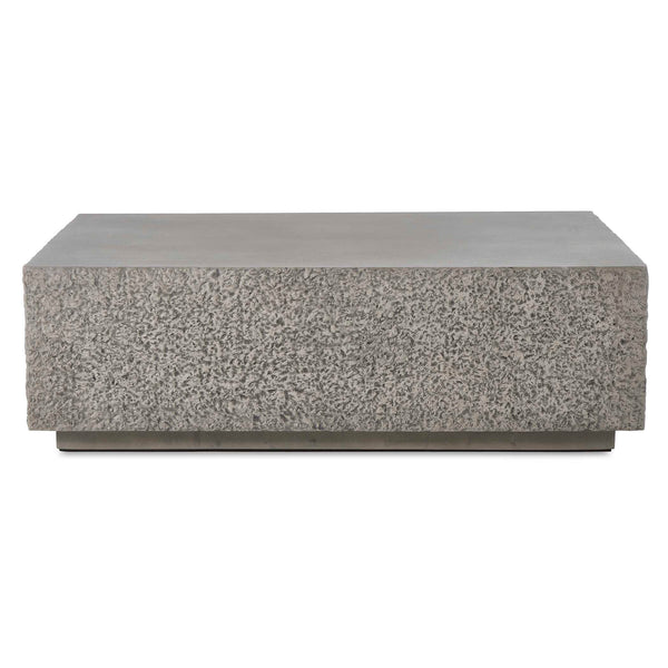 Uttermost Hesston Outdoor Concrete Coffee Table