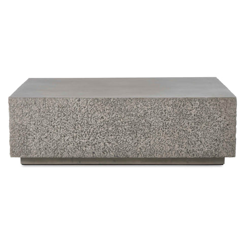 Uttermost Hesston Outdoor Concrete Coffee Table