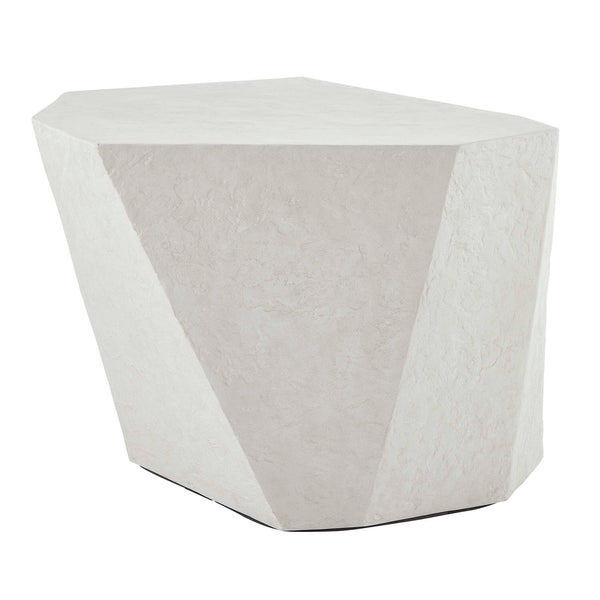 Uttermost Parra Limestone Outdoor Side Table