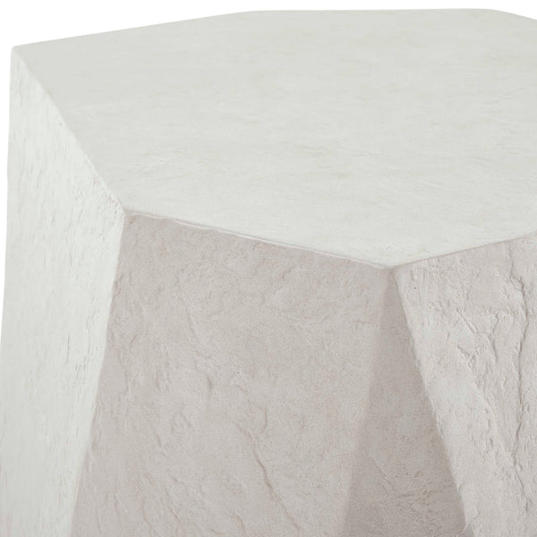 Uttermost Parra Limestone Outdoor Side Table