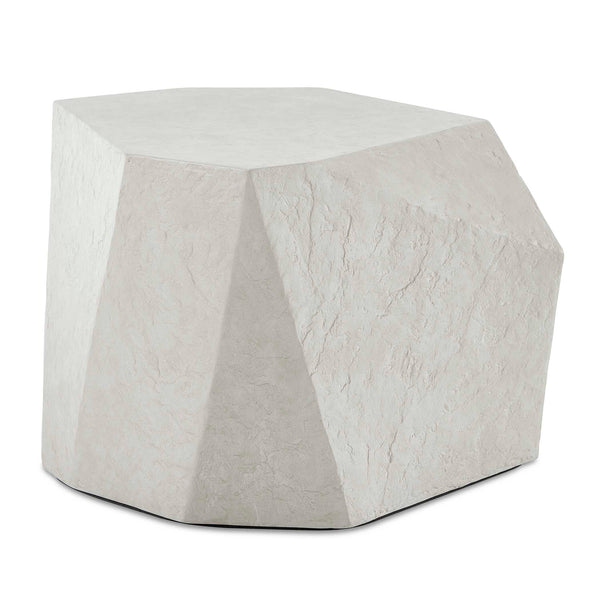 Uttermost Parra Limestone Outdoor Side Table