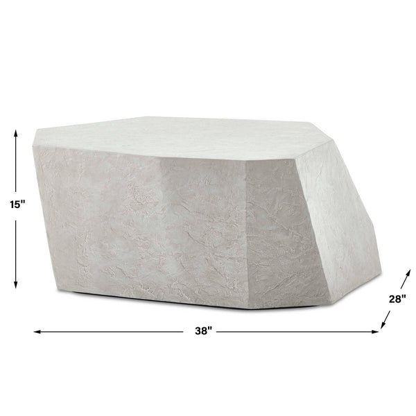 Uttermost Parra Limestone Outdoor Coffee Table