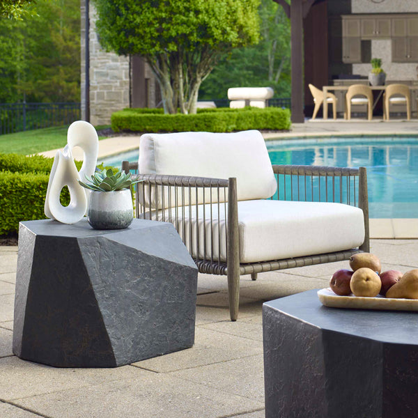 Uttermost Parra Slate Outdoor Side Table