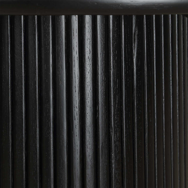 Uttermost Hersch Round Black Dining Table