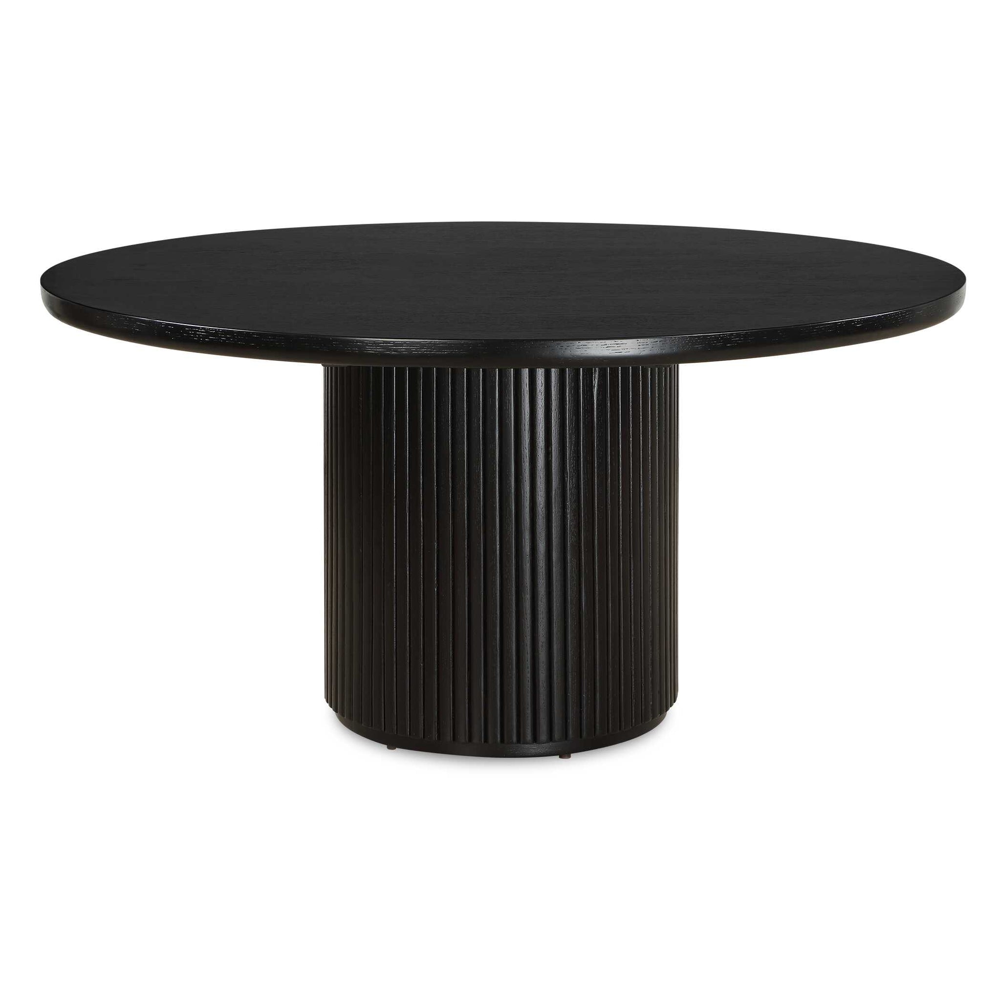 Uttermost Hersch Round Black Dining Table