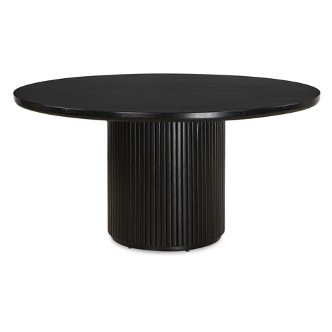 Uttermost Hersch Round Black Dining Table
