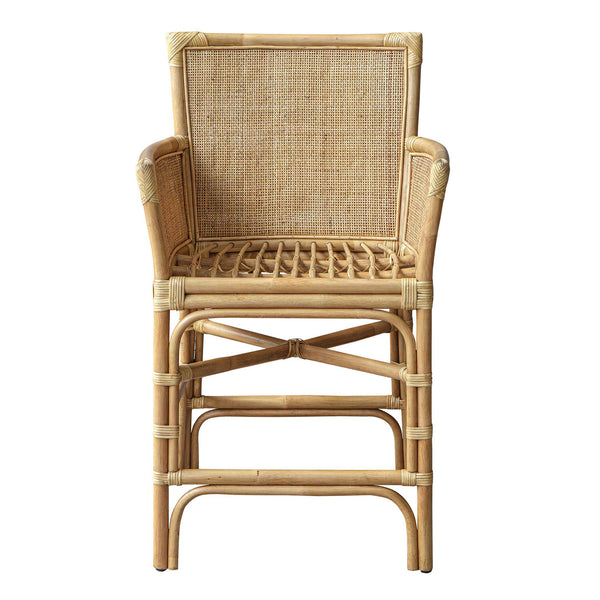 Uttermost Pacific Rattan Counter Stool