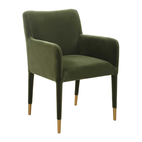 Uttermost Conifer Moss Dining Arm Chair