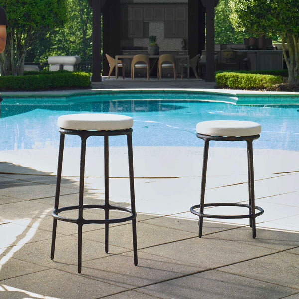 Uttermost Thayer Outdoor Bar Stool