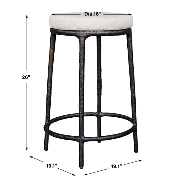 Uttermost Thayer Outdoor Counter Stool