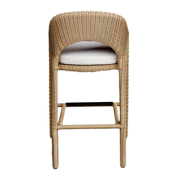 Uttermost Kavali Outdoor Wicker Barstool
