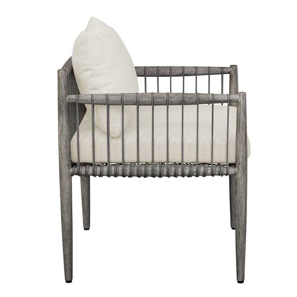 Uttermost Borneo White Outdoor Dining Chair