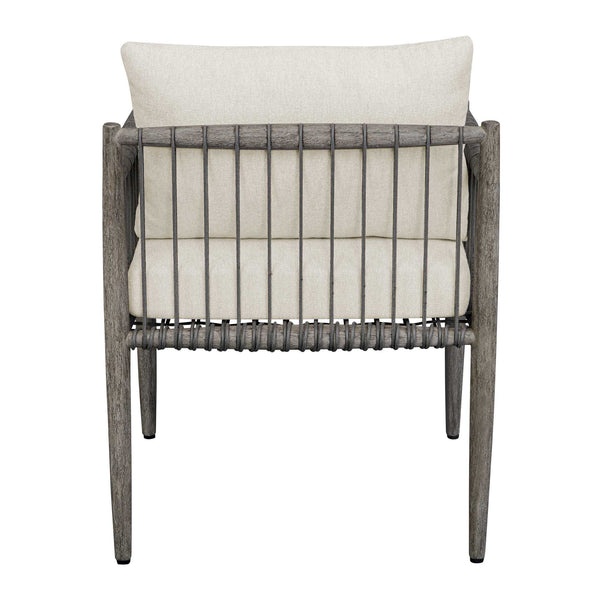 Uttermost Borneo White Outdoor Dining Chair