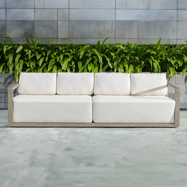 Uttermost Remsen Outdoor Gray Sofa