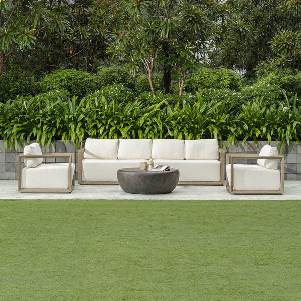 Uttermost Remsen Outdoor Gray Sofa