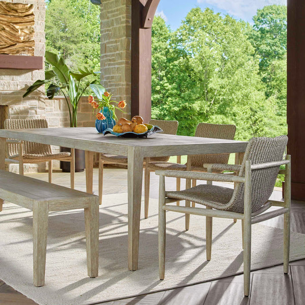 Uttermost Kirkham Wooden Outdoor Dining Table