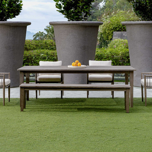Uttermost Forsyth Dark Gray Outdoor Dining Table