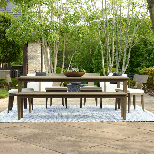 Uttermost Forsyth Dark Gray Outdoor Dining Table