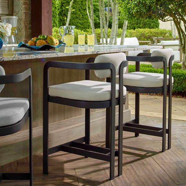 Uttermost Kalmar Outdoor Bar Stool