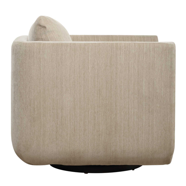 Uttermost Abound Porcelain Swivel Chair