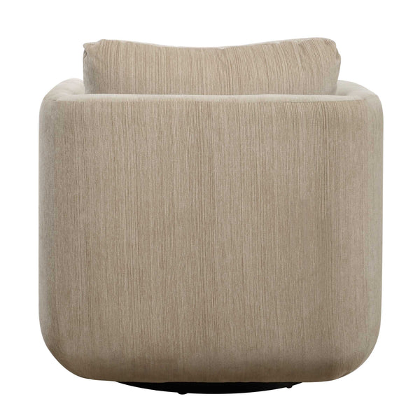 Uttermost Abound Porcelain Swivel Chair