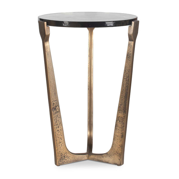 Uttermost Bohdi Outdoor Brass Accent Table