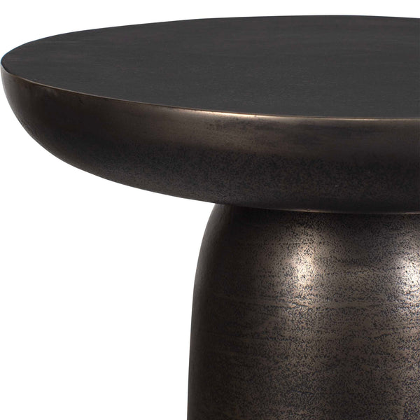 Uttermost Joppa Dark Bronze Outdoor Accent Table