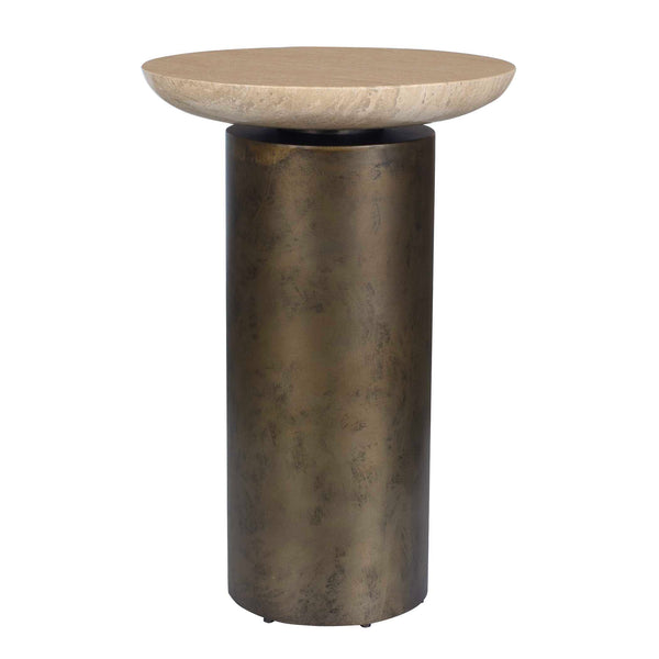 Uttermost Oslo Brass Outdoor Accent Table